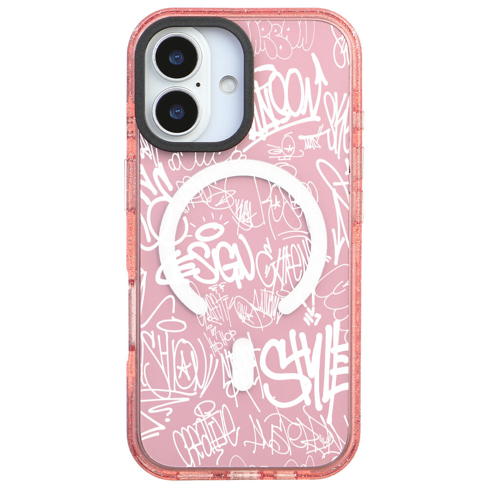 MagsafeliArtycaseSimliPembe