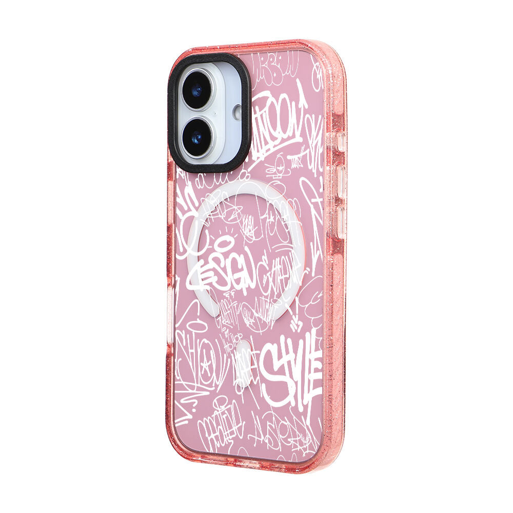 MagsafeliArtycaseSimliPembe