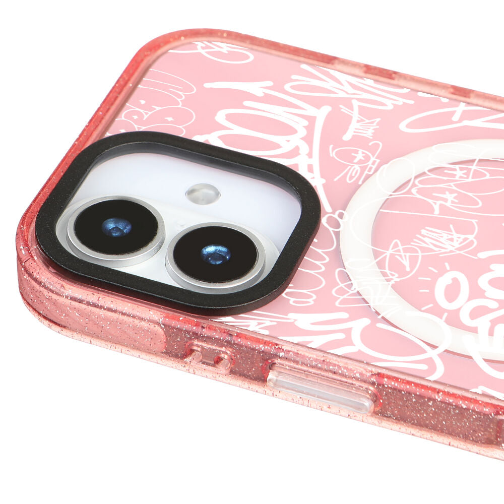MagsafeliArtycaseSimliPembe