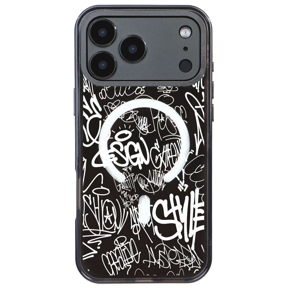 MagsafeliArtycaseCoolBlack