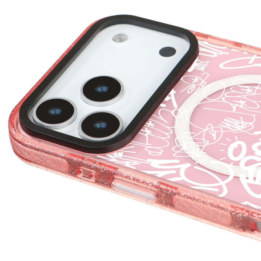 MagsafeliArtycaseSimliPembe