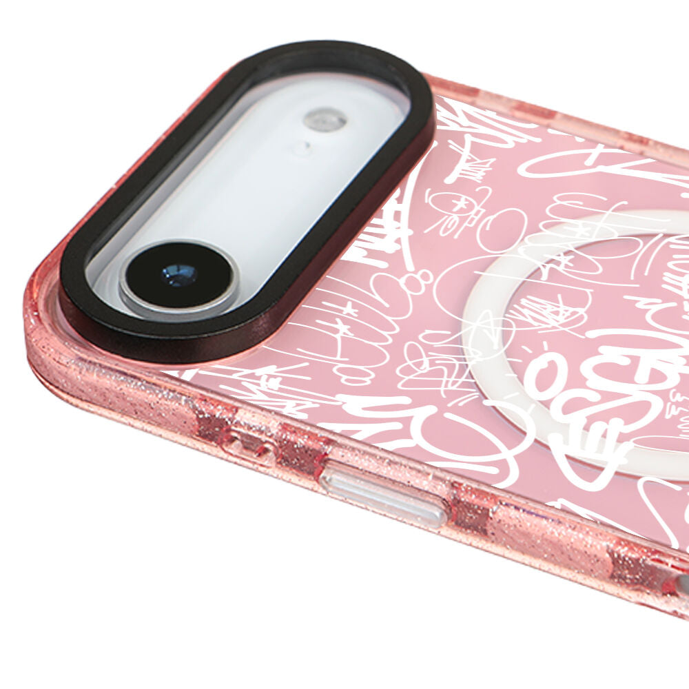 MagsafeliArtycaseSimliPembe