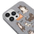 iPhone 12 Pro Cats Day Telefon Kılıfı - Renkli Silikon - Gri
