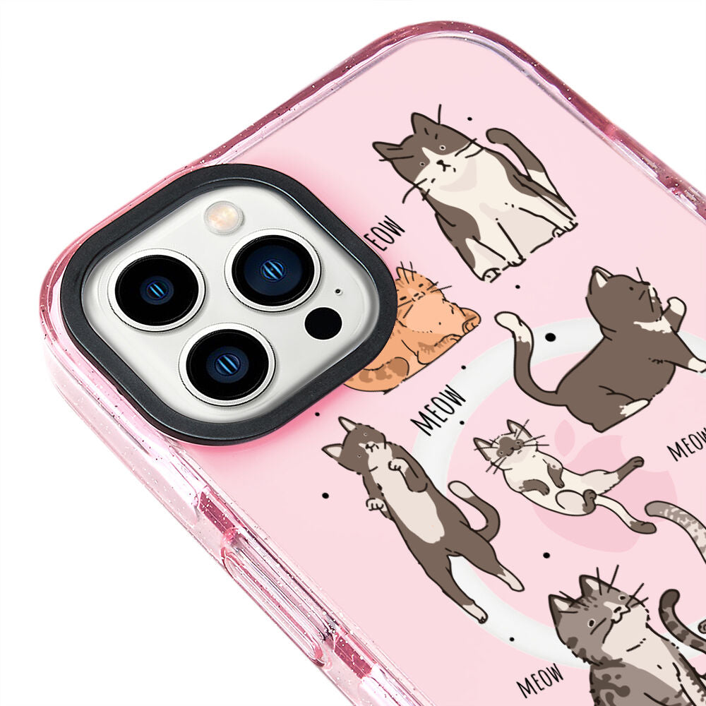 MagsafeliArtycaseSimliPembe