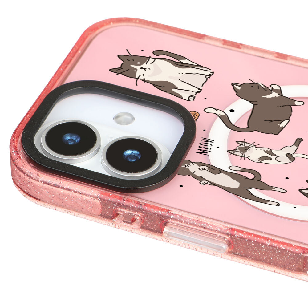 MagsafeliArtycaseSimliPembe