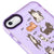 iPhone 6 Plus Cats Day Telefon Kılıfı - Artycase - Simli Mor