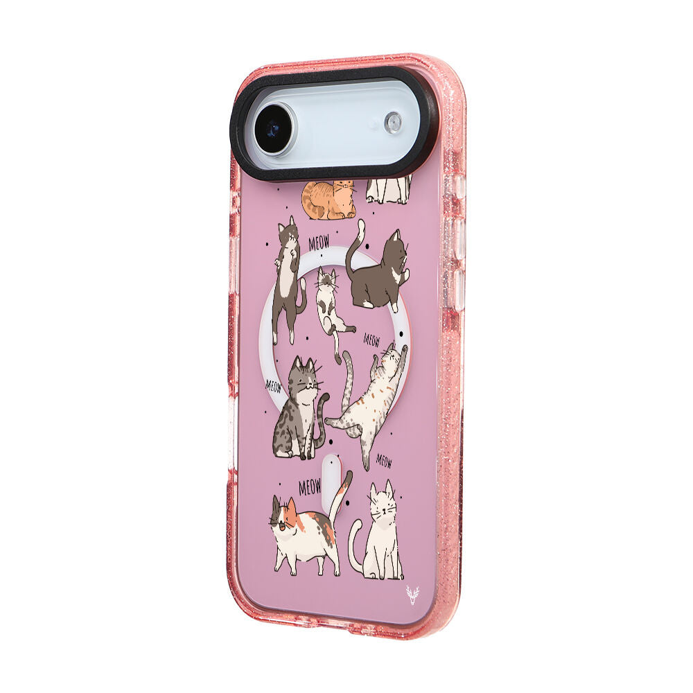 MagsafeliArtycaseSimliPembe