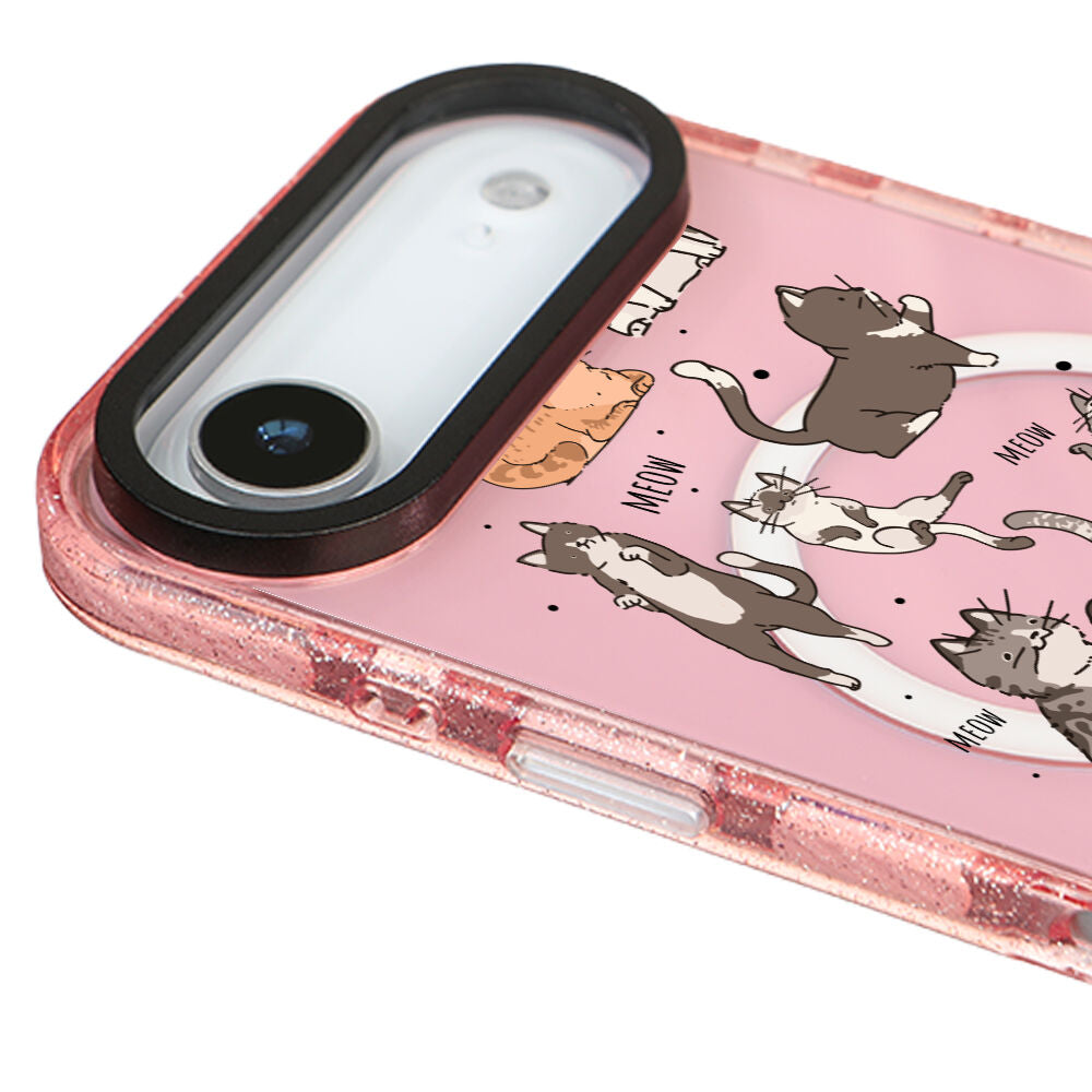 MagsafeliArtycaseSimliPembe