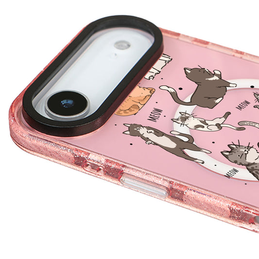 MagsafeliArtycaseSimliPembe