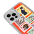 iPhone 12 Pro Max Cat Postage Telefon Kılıfı - Neon - Turuncu