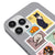 iPhone 12 Pro Max Cat Postage Telefon Kılıfı - Renkli Silikon - Gri