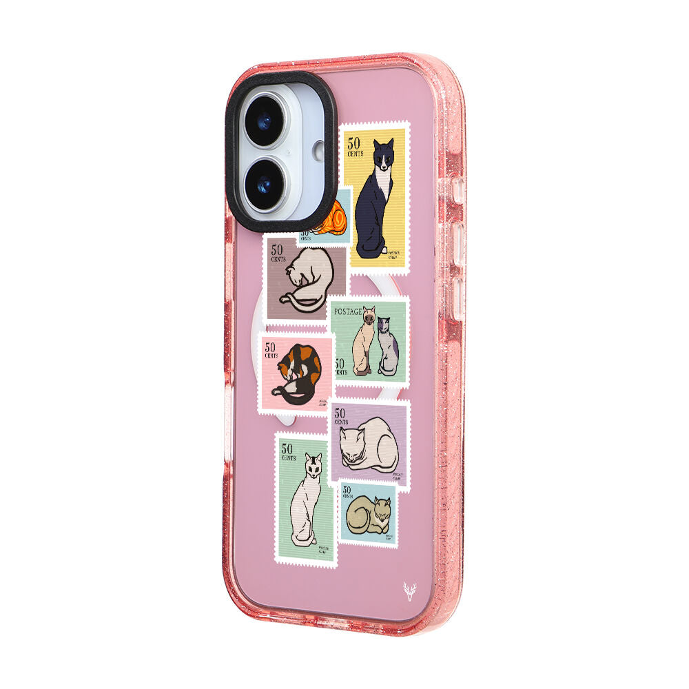 MagsafeliArtycaseSimliPembe