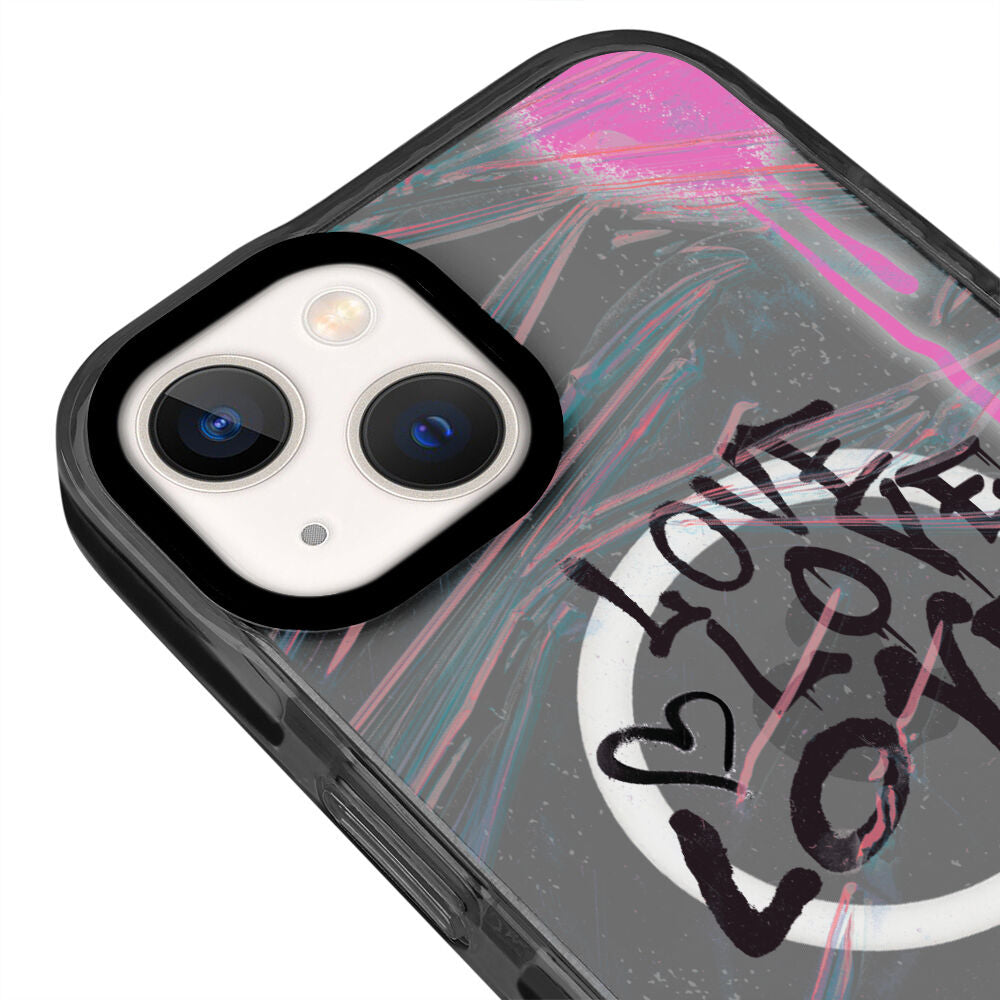 MagsafeliArtycaseCoolBlack