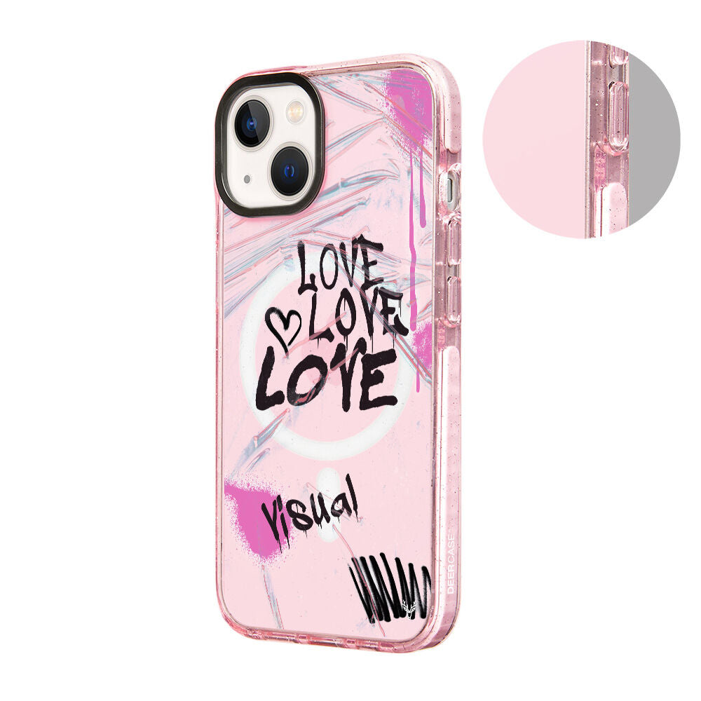 MagsafeliArtycaseSimliPembe
