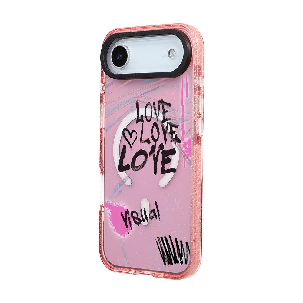 MagsafeliArtycaseSimliPembe