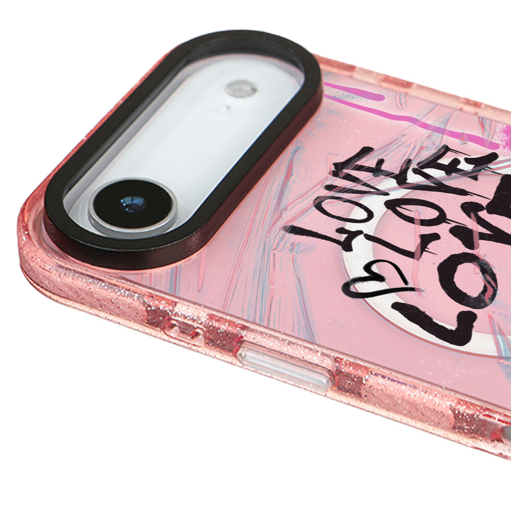 MagsafeliArtycaseSimliPembe