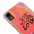 iPhone XR Visual Love Telefon Kılıfı - Neon - Turuncu