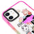 iPhone 11 Anime Colage Telefon Kılıfı - Artycase - Turuncu Yeşil