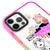 iPhone 12 Pro Anime Colage Telefon Kılıfı - Artycase - Turuncu Yeşil