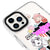 iPhone 13 Pro Anime Colage Telefon Kılıfı - Magsafeli Artycase - Beyaz