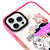 iPhone 13 Pro Anime Colage Telefon Kılıfı - Artycase - Turuncu Yeşil