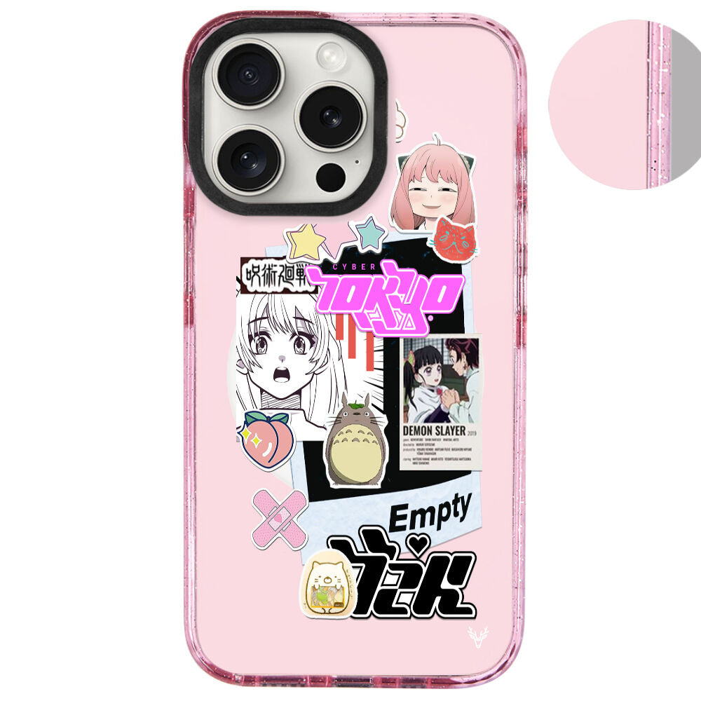 MagsafeliArtycaseSimliPembe