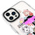 iPhone 16 Pro Max Anime Colage Telefon Kılıfı - Magsafeli Artycase - Beyaz