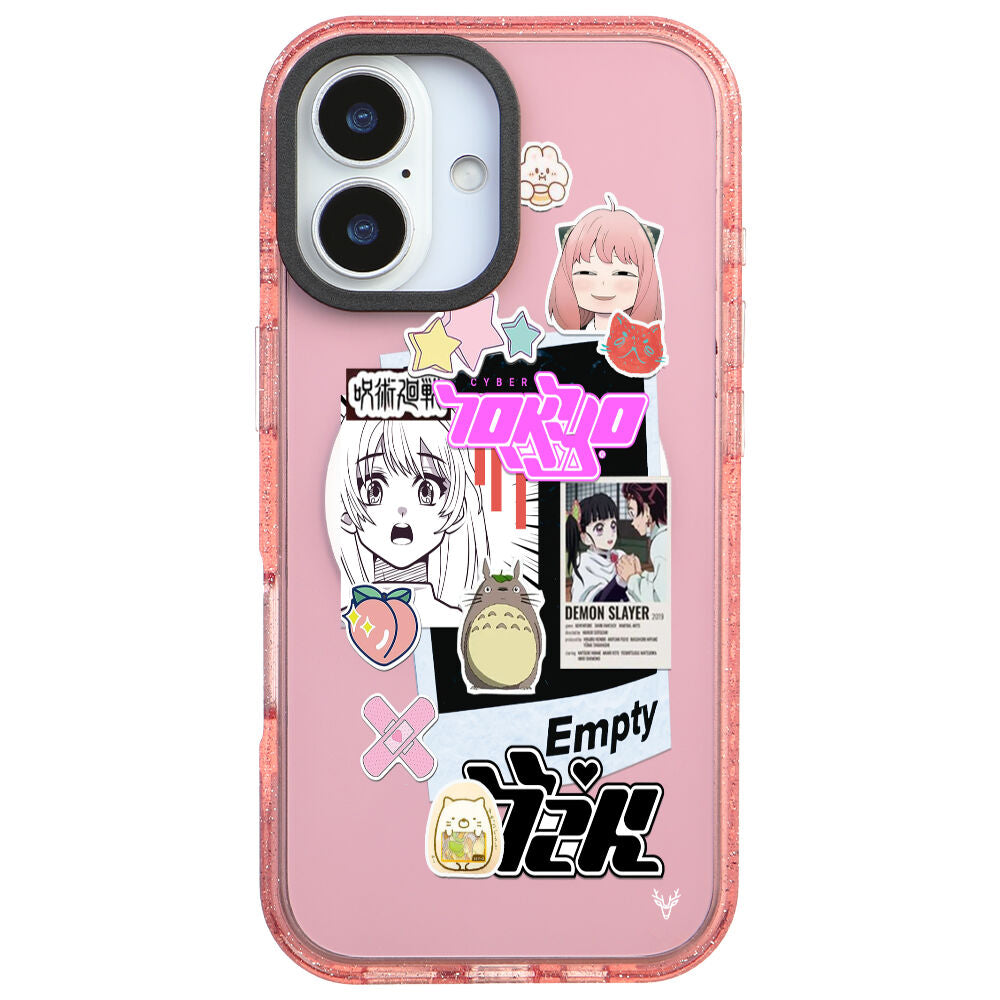 MagsafeliArtycaseSimliPembe