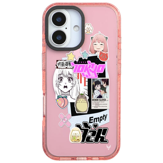 MagsafeliArtycaseSimliPembe