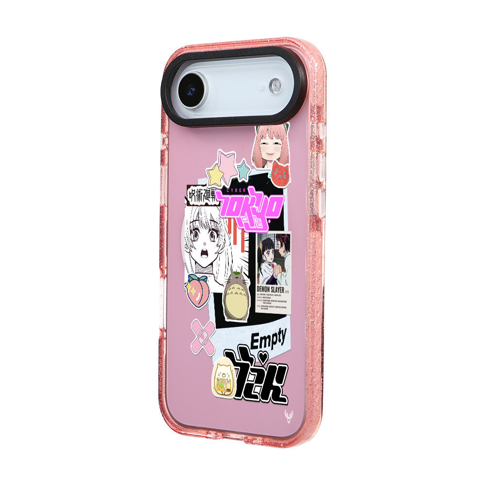MagsafeliArtycaseSimliPembe