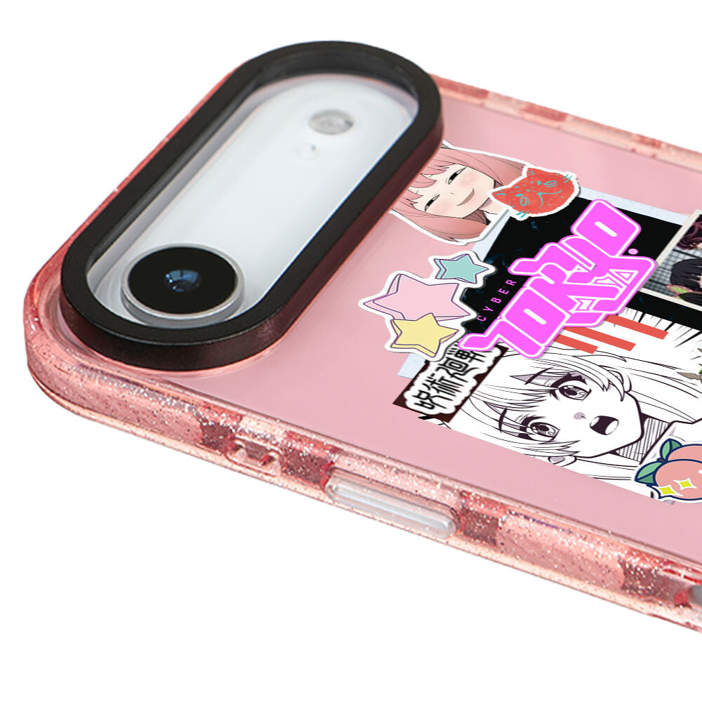 MagsafeliArtycaseSimliPembe