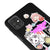 Samsung M51 Anime Colage Telefon Kılıfı - Renkli Silikon - Siyah