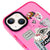 iPhone 14 Plus Colage Telefon Kılıfı - Artycase - Fuşya