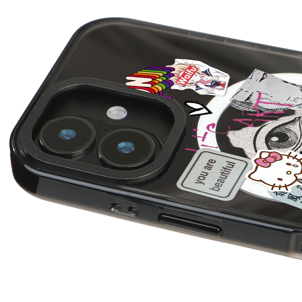 MagsafeliArtycaseCoolBlack