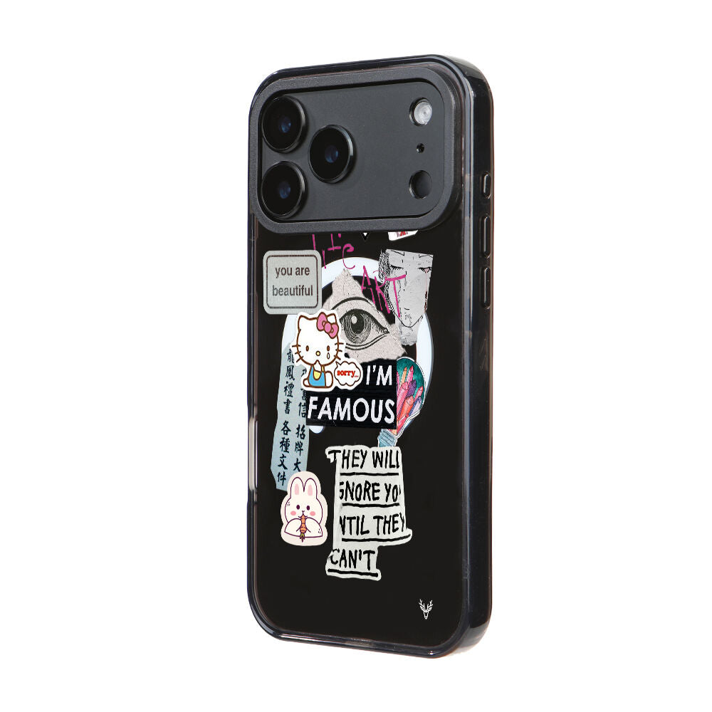 MagsafeliArtycaseCoolBlack