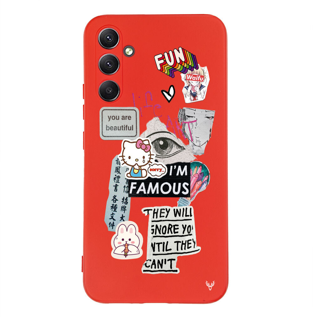 RenkliSilikonKırmızı