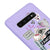 Samsung S10 Colage Telefon Kılıfı - Renkli Silikon - Lila