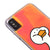 iPhone XS Duck Heart Telefon Kılıfı - Neon - Turuncu