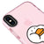 iPhone XS Duck Heart Telefon Kılıfı - Artycase - Simli Pembe