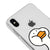 iPhone XS Duck Heart Telefon Kılıfı - Şeffaf - Saydam