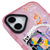 iPhone 16 Stay Unique Telefon Kılıfı - Magsafeli Artycase - Simli Pembe