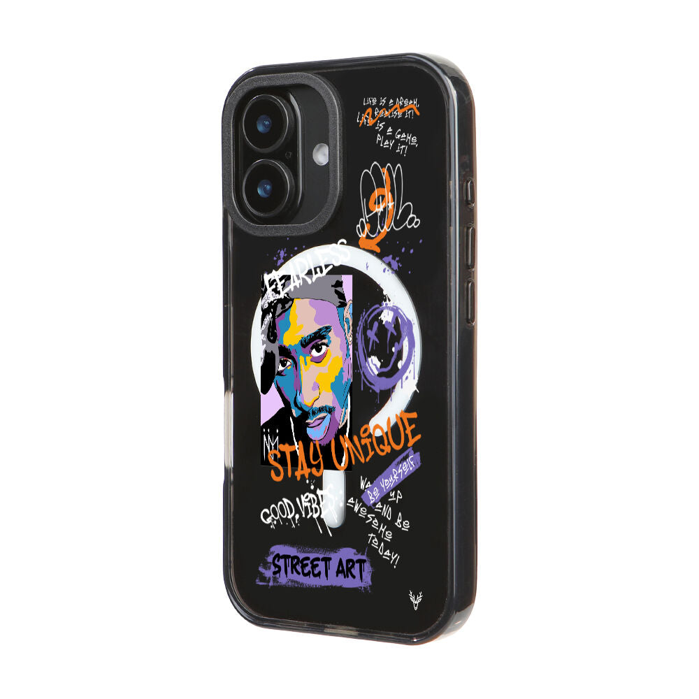 MagsafeliArtycaseCoolBlack