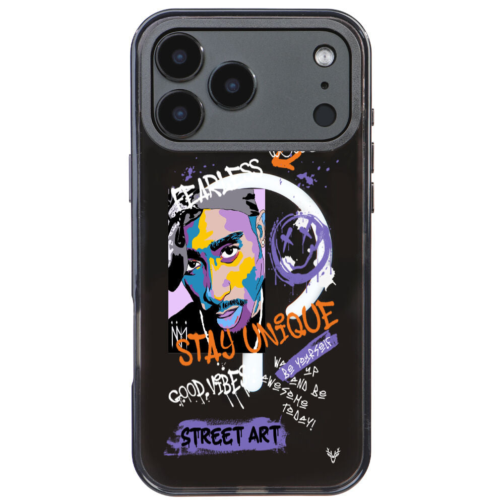 MagsafeliArtycaseCoolBlack