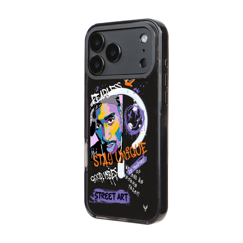 MagsafeliArtycaseCoolBlack