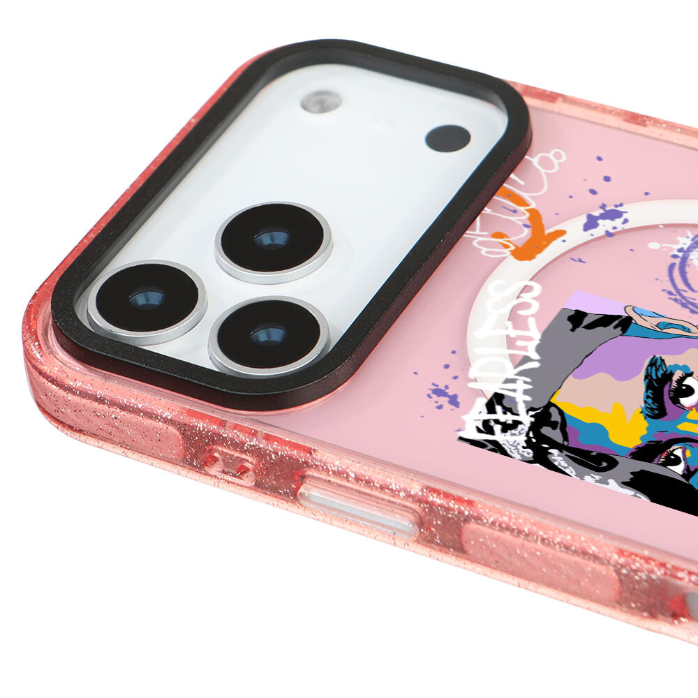 MagsafeliArtycaseSimliPembe