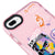 iPhone 8 Plus Stay Unique Telefon Kılıfı - Artycase - Simli Pembe