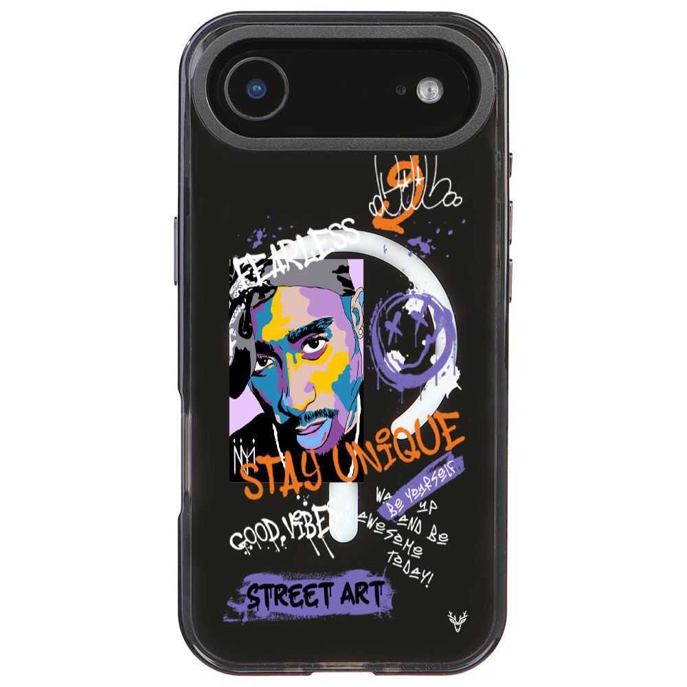 MagsafeliArtycaseCoolBlack
