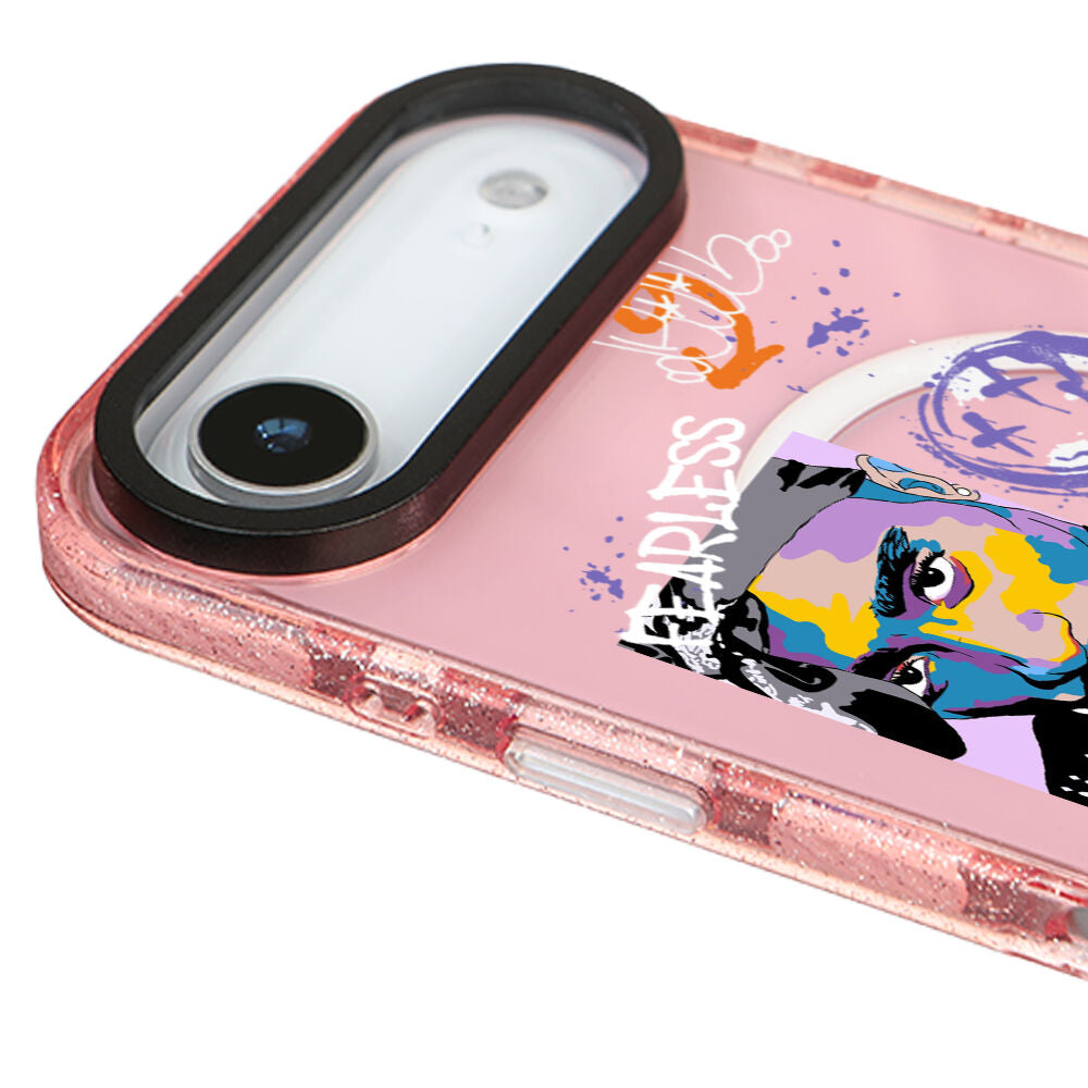 MagsafeliArtycaseSimliPembe