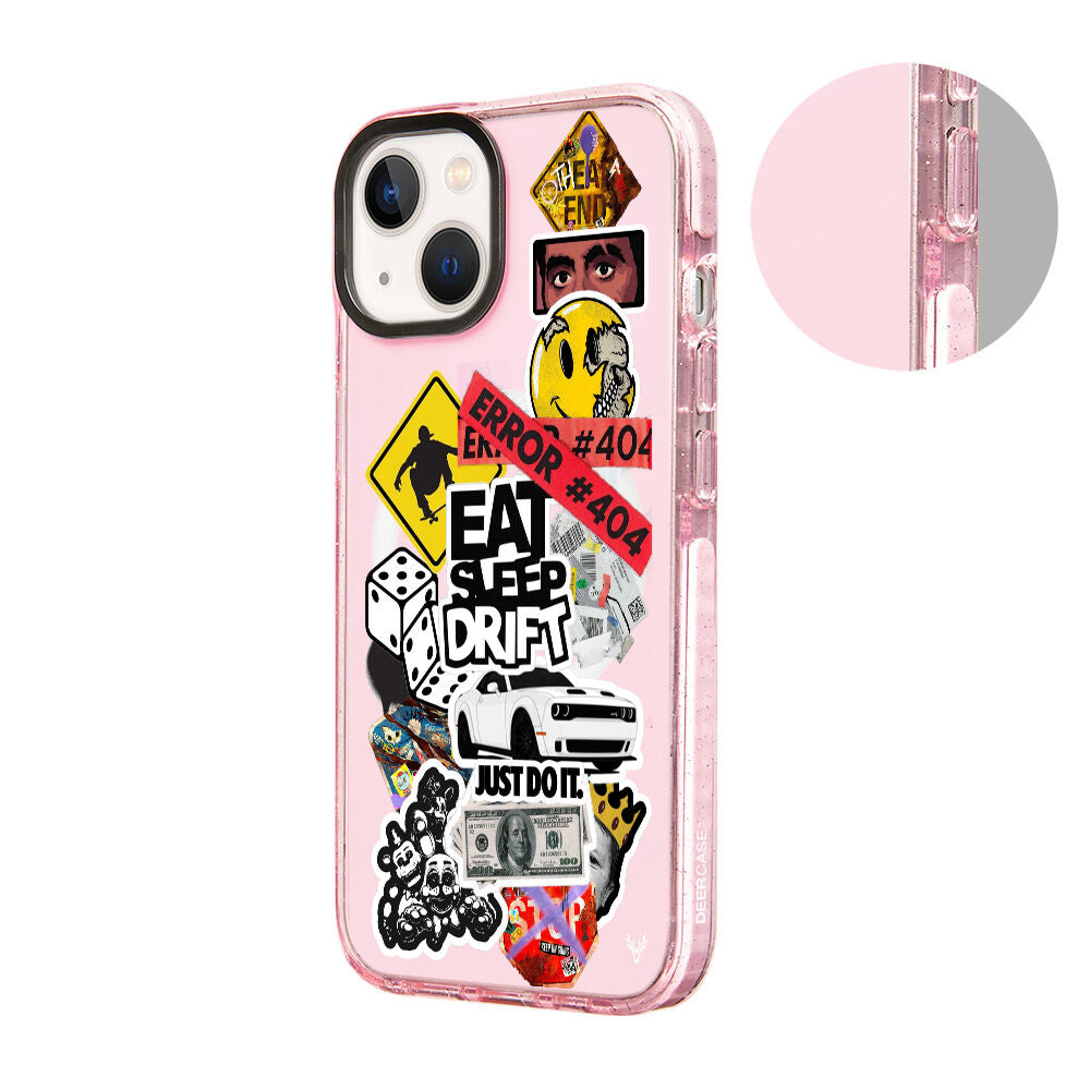 MagsafeliArtycaseSimliPembe