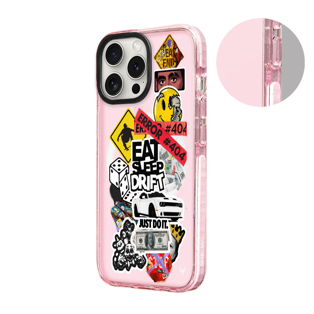 MagsafeliArtycaseSimliPembe